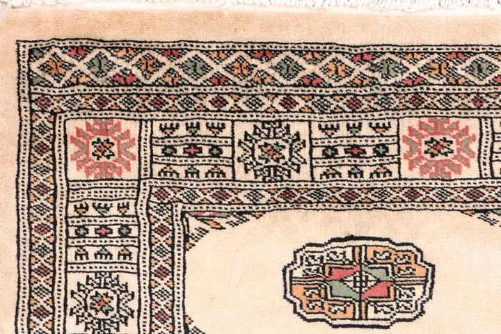 Wheat Bokhara 2' 6 x 4' - No. 46424 - ALRUG Rug Store