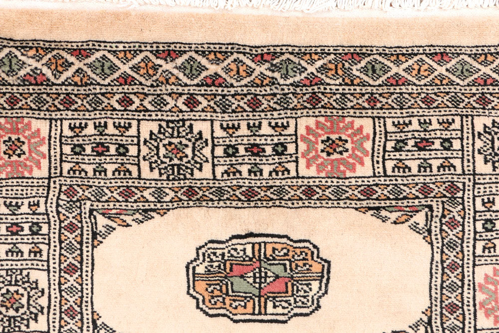 Wheat Bokhara 2' 6 x 4' - No. 46424 - ALRUG Rug Store
