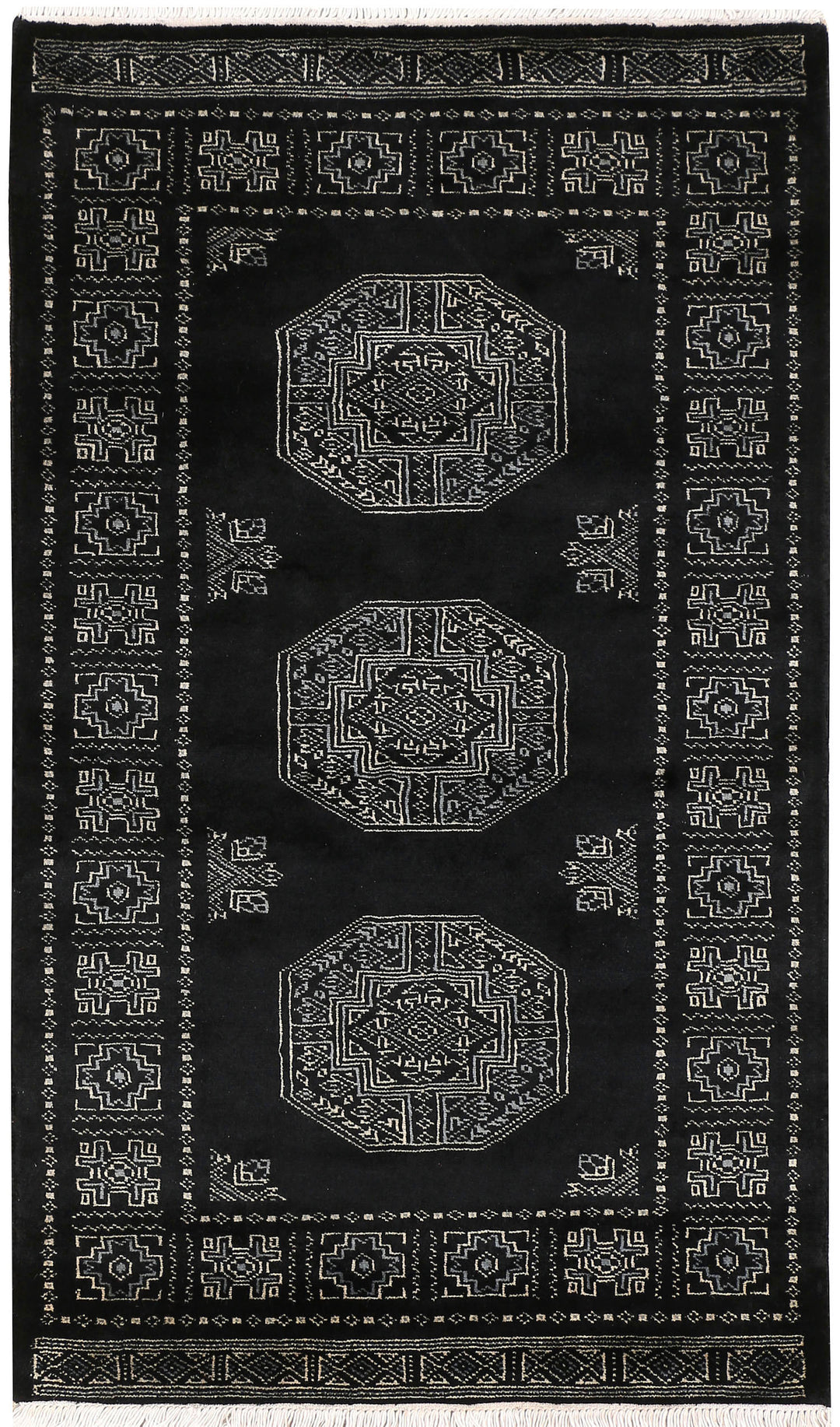 Black Fil Pa 2' 6 x 4' 2 - No. 46433 - ALRUG Rug Store