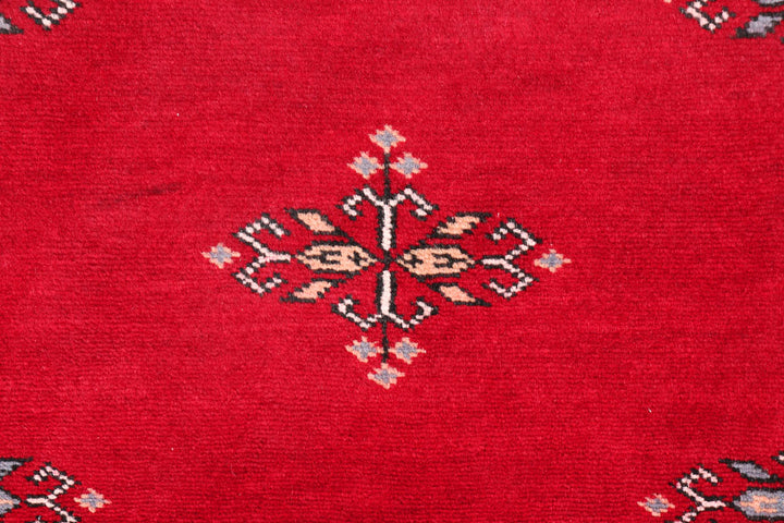 Dark Red Butterfly 2' 6 x 4' 4 - No. 46435 - ALRUG Rug Store