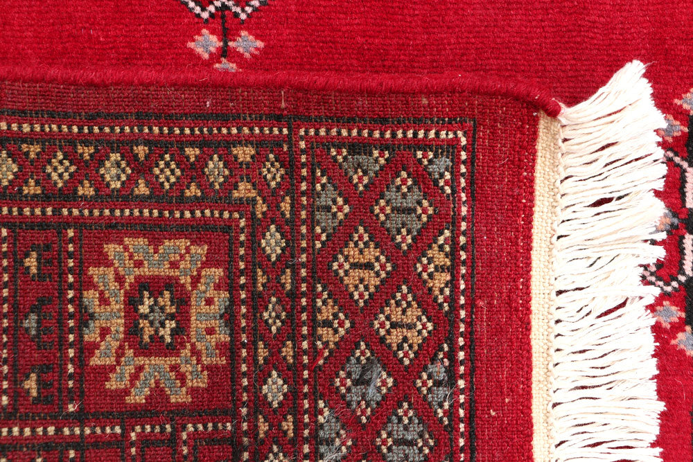 Dark Red Butterfly 2' 6 x 4' 4 - No. 46435 - ALRUG Rug Store