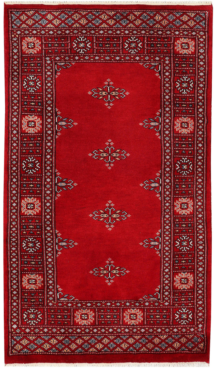 Dark Red Butterfly 2' 6 x 4' 4 - No. 46435 - ALRUG Rug Store