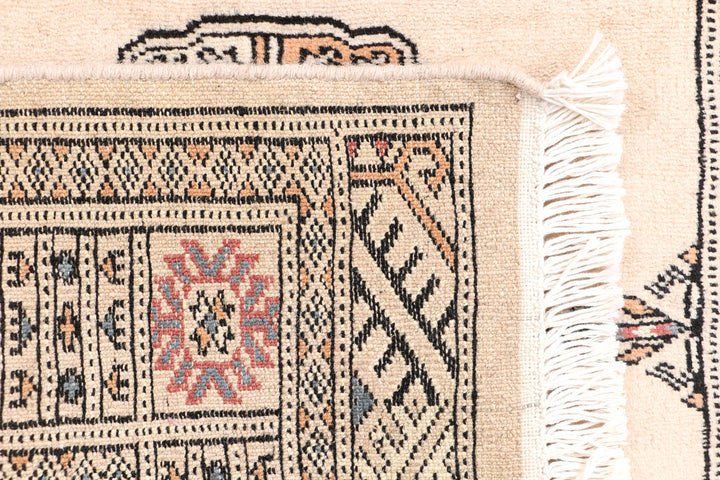 Wheat Bokhara 2' 7 x 4' - No. 46436 - ALRUG Rug Store