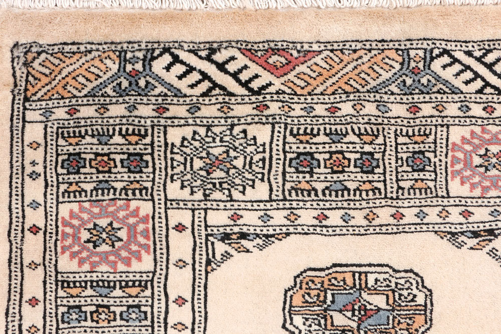 Tan Bokhara 2' 6 x 4' 1 - No. 46457 - ALRUG Rug Store