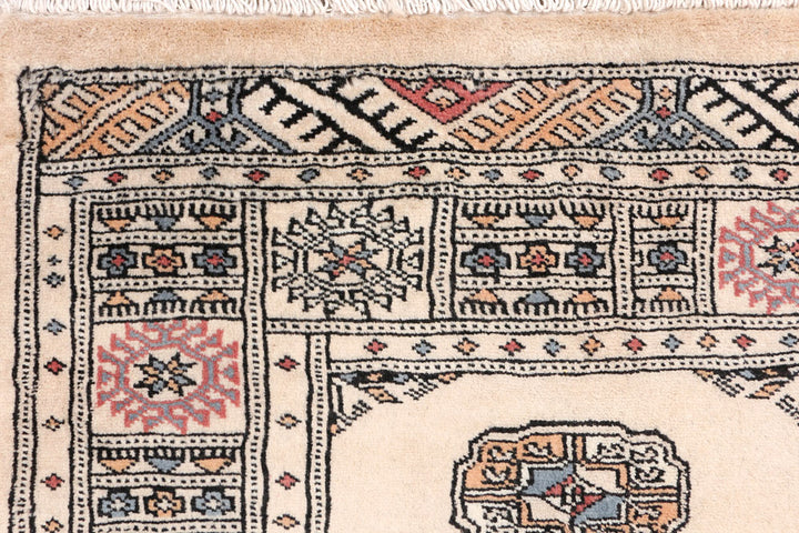 Tan Bokhara 2' 6 x 4' 1 - No. 46457 - ALRUG Rug Store