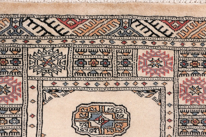 Tan Bokhara 2' 6 x 4' 1 - No. 46457 - ALRUG Rug Store