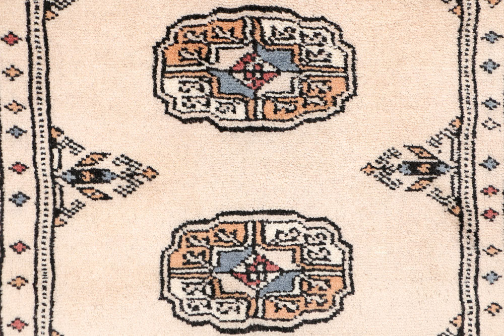 Tan Bokhara 2' 6 x 4' 1 - No. 46457 - ALRUG Rug Store