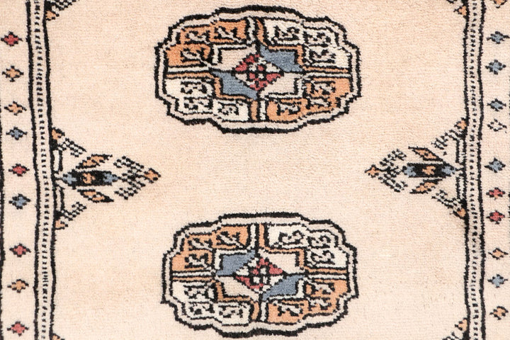 Tan Bokhara 2' 6 x 4' 1 - No. 46457 - ALRUG Rug Store