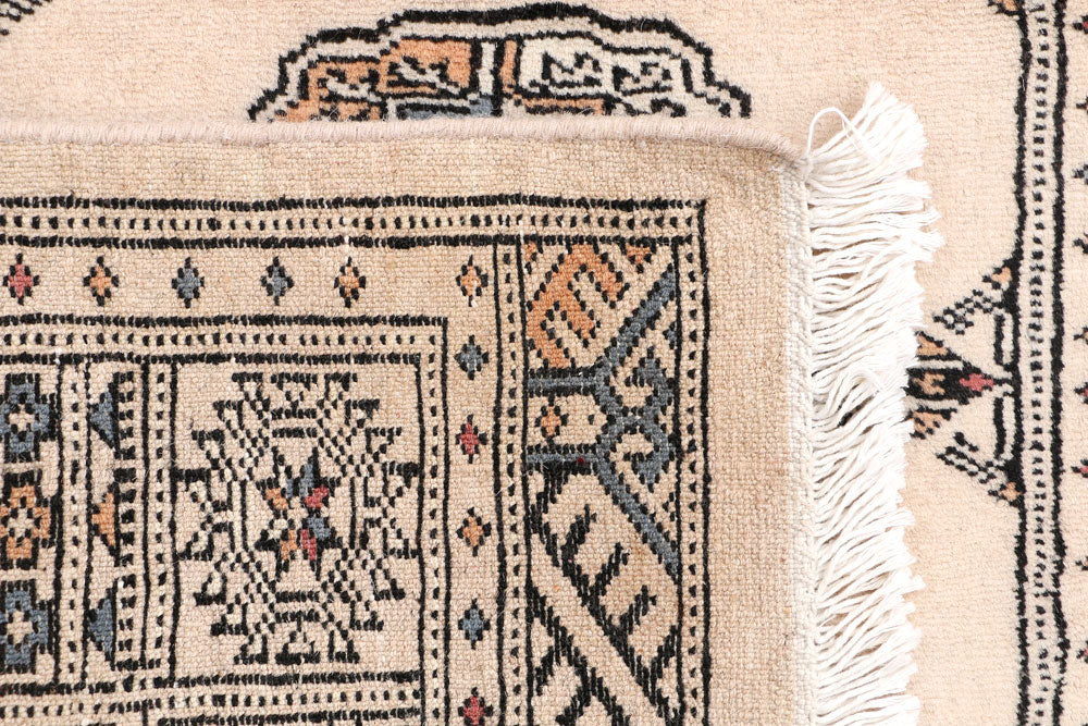 Tan Bokhara 2' 6 x 4' 1 - No. 46457 - ALRUG Rug Store