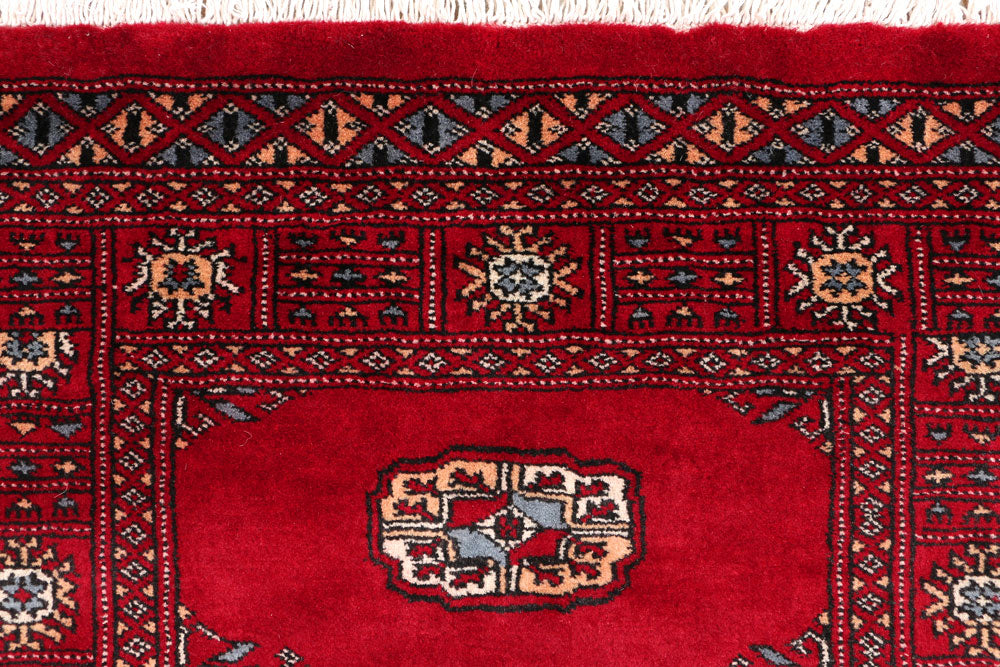 Dark Red Bokhara 2' 7 x 4' 5 - No. 46458 - ALRUG Rug Store