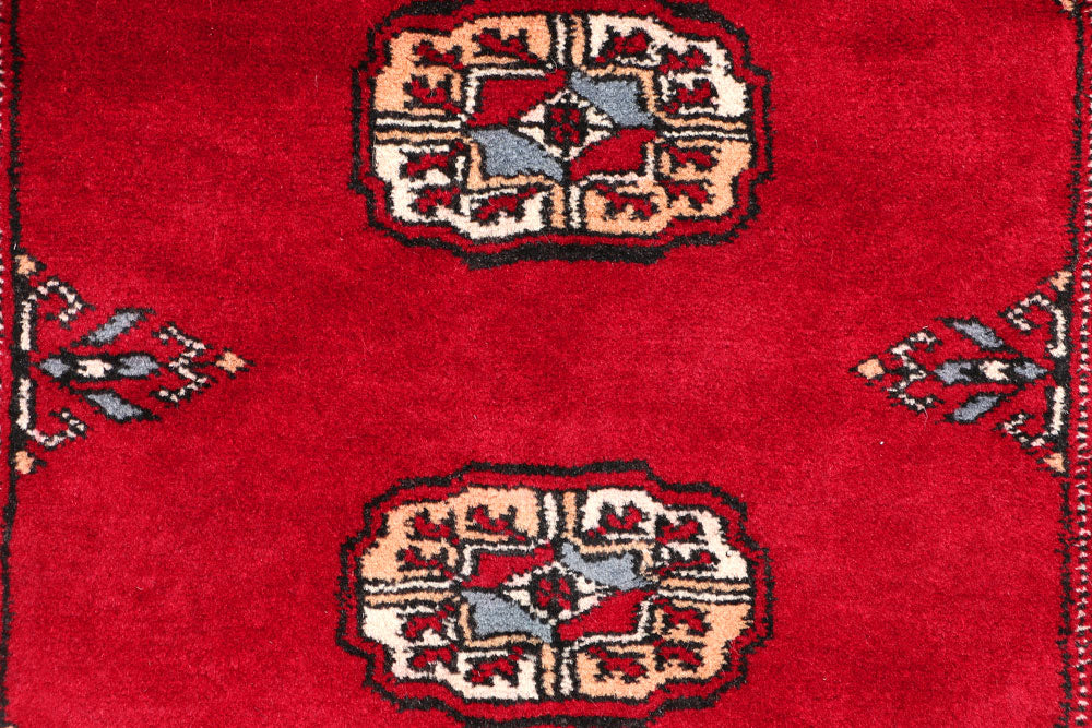 Dark Red Bokhara 2' 7 x 4' 5 - No. 46458 - ALRUG Rug Store