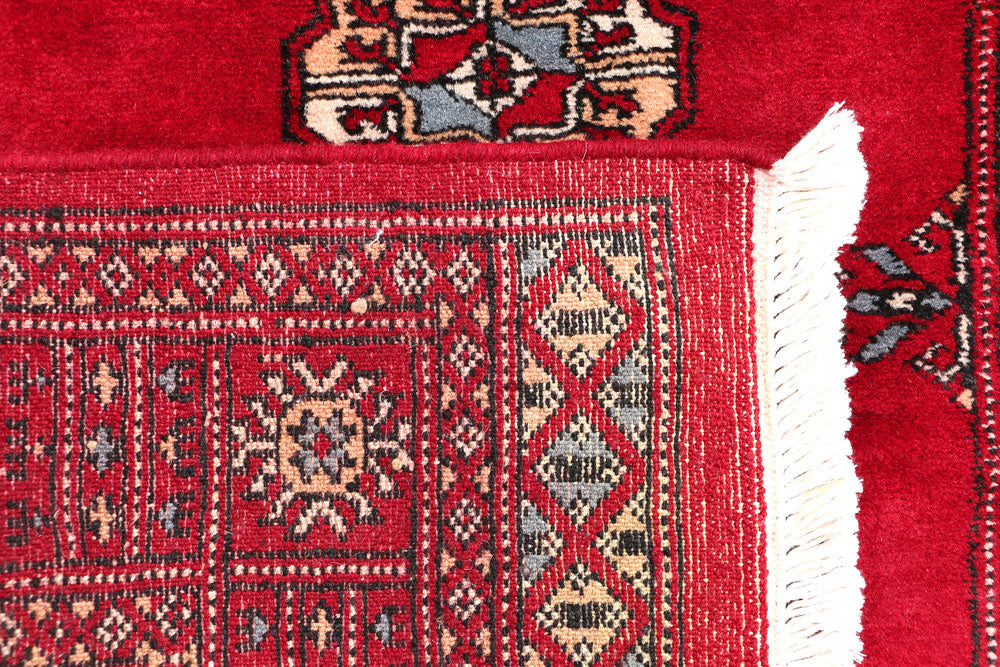Dark Red Bokhara 2' 7 x 4' 5 - No. 46458 - ALRUG Rug Store