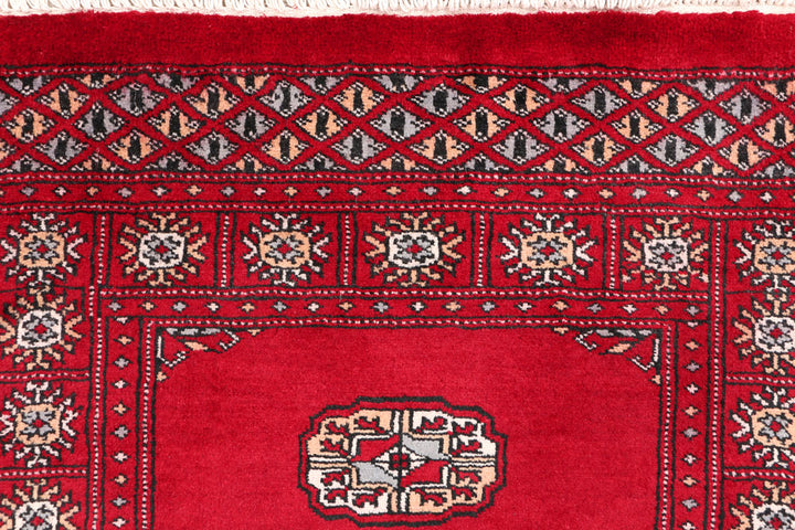 Dark Red Bokhara 2' 7 x 4' 2 - No. 46460 - ALRUG Rug Store