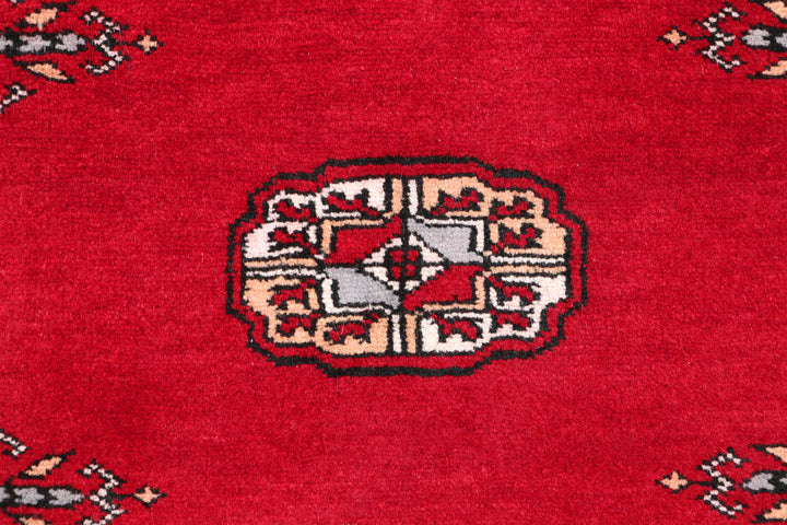 Dark Red Bokhara 2' 7 x 4' 2 - No. 46460 - ALRUG Rug Store