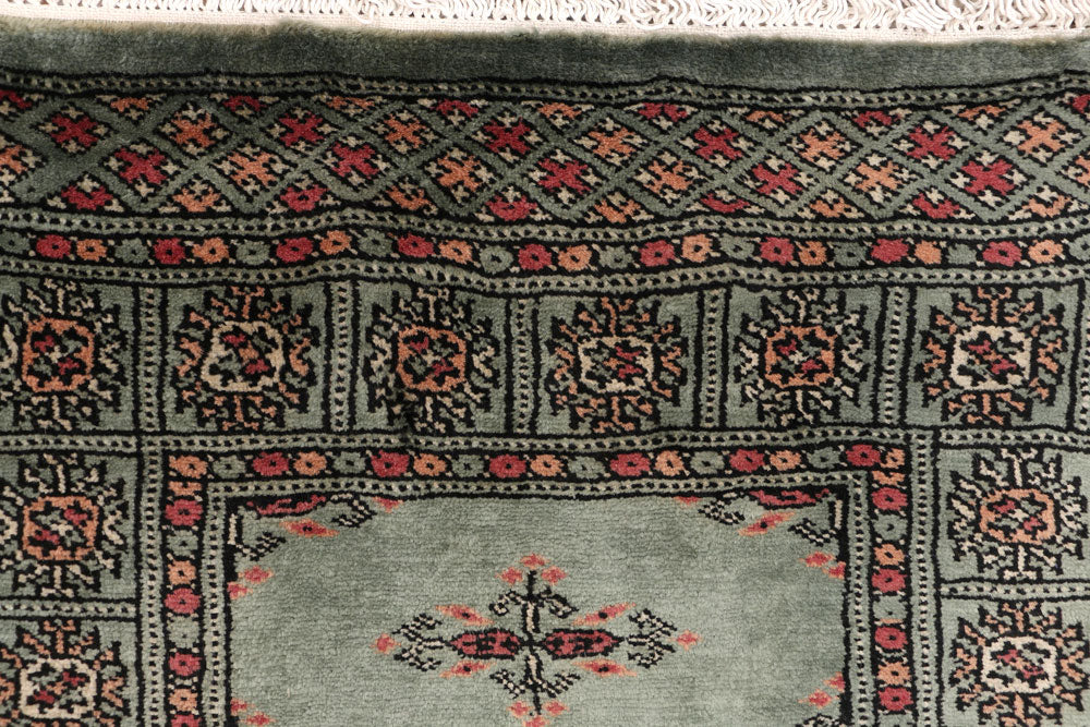 Dark Slate Grey Butterfly 2' x 6' 3 - No. 46482 - ALRUG Rug Store