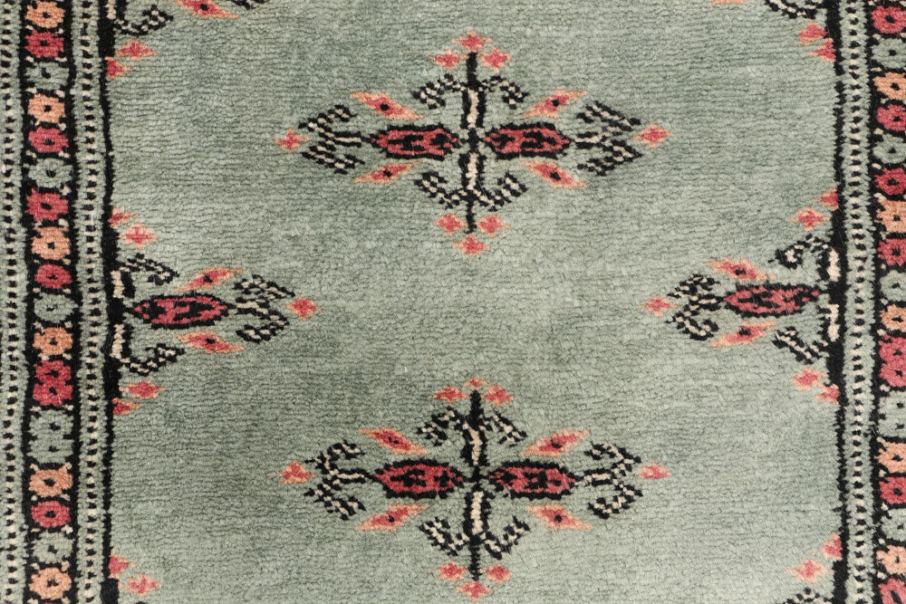 Dark Slate Grey Butterfly 2' x 6' 3 - No. 46482 - ALRUG Rug Store