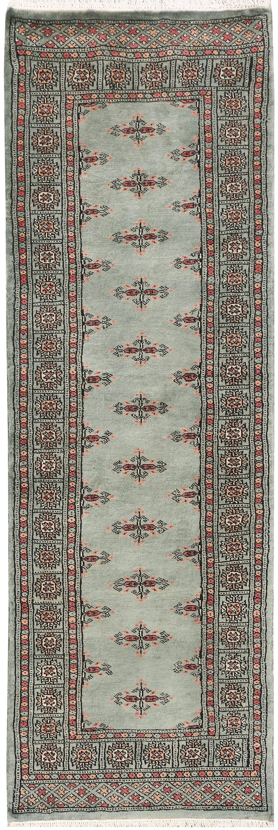 Dark Slate Grey Butterfly 2' x 6' 3 - No. 46482 - ALRUG Rug Store