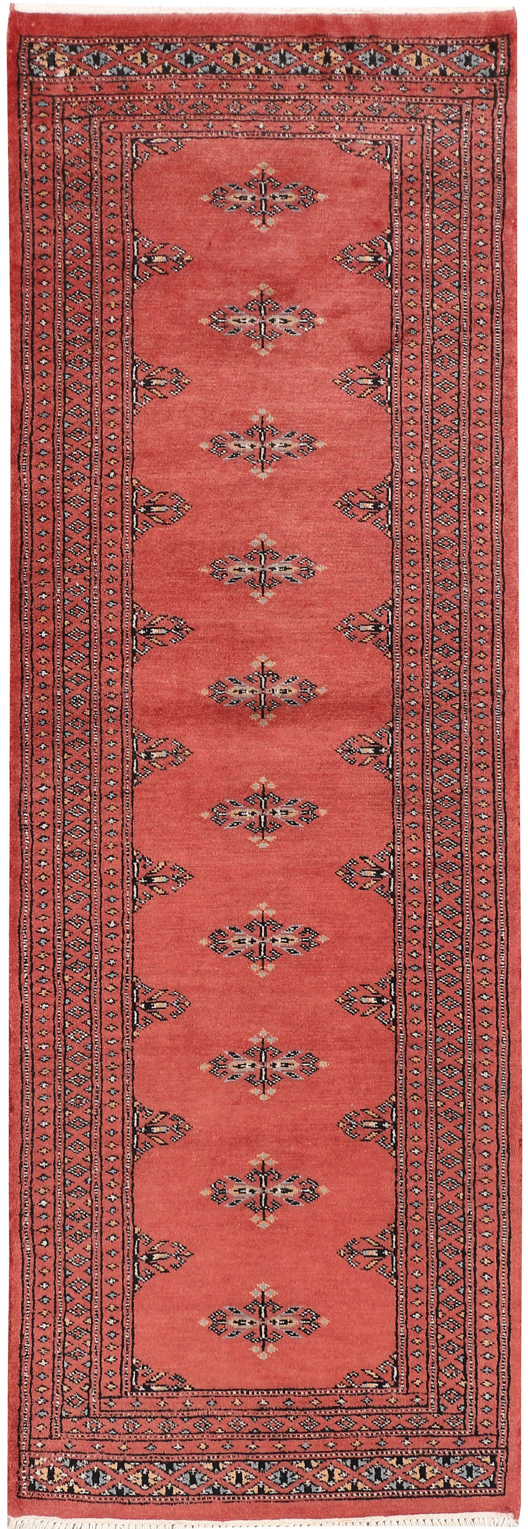 Indian Red Butterfly 2' 1 x 6' 1 - No. 46483 - ALRUG Rug Store