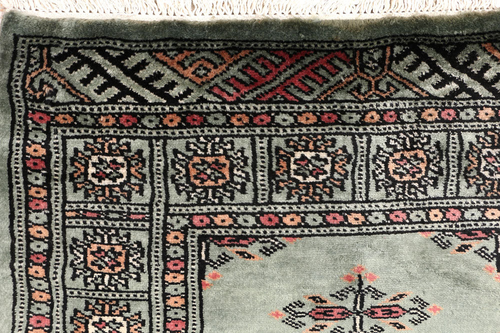 Dark Slate Grey Butterfly 2' 2 x 6' 5 - No. 46485 - ALRUG Rug Store