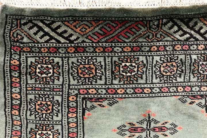 Dark Slate Grey Butterfly 2' 2 x 6' 5 - No. 46485 - ALRUG Rug Store