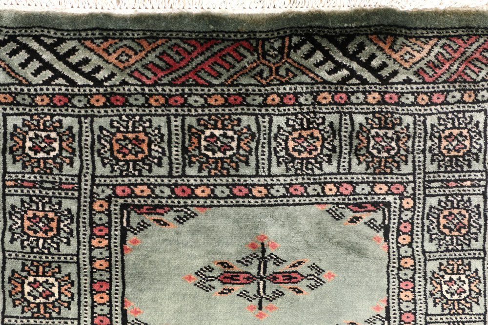 Dark Slate Grey Butterfly 2' 2 x 6' 5 - No. 46485 - ALRUG Rug Store