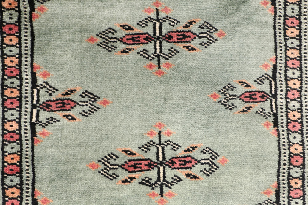 Dark Slate Grey Butterfly 2' 2 x 6' 5 - No. 46485 - ALRUG Rug Store