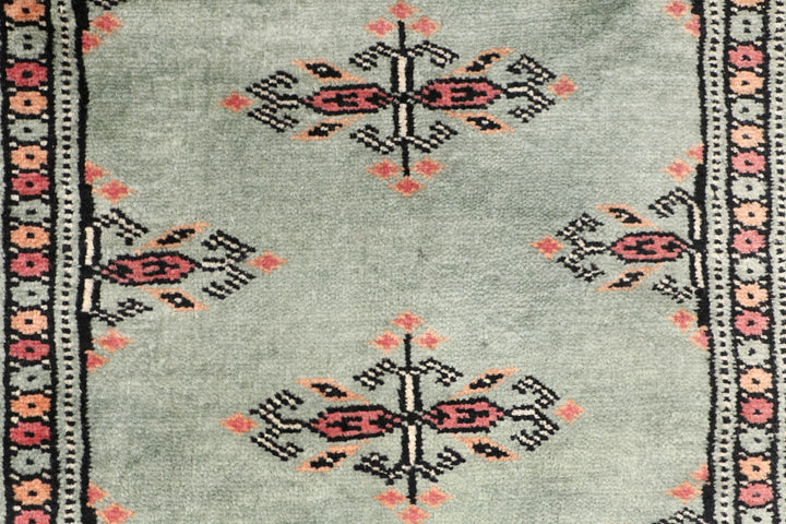 Dark Slate Grey Butterfly 2' 2 x 6' 5 - No. 46485 - ALRUG Rug Store