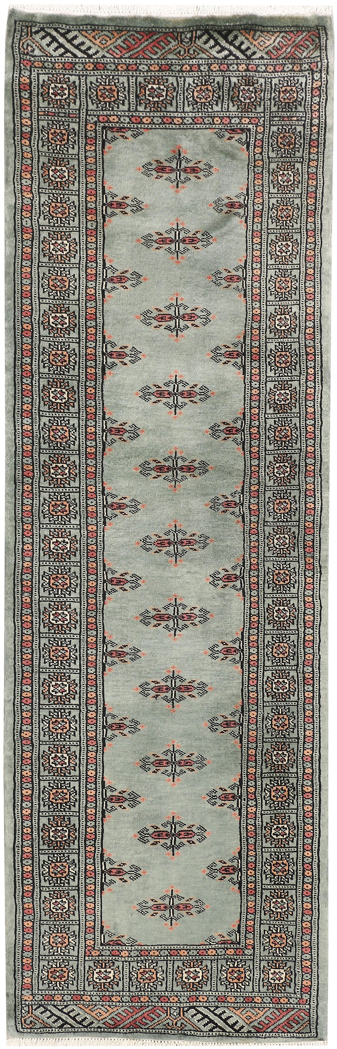 Dark Slate Grey Butterfly 2' 2 x 6' 5 - No. 46485 - ALRUG Rug Store