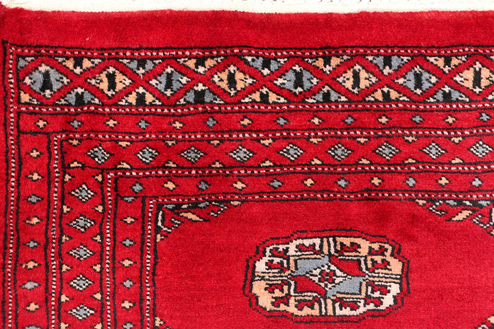 Red Bokhara 2' x 5' 11 - No. 46486 - ALRUG Rug Store