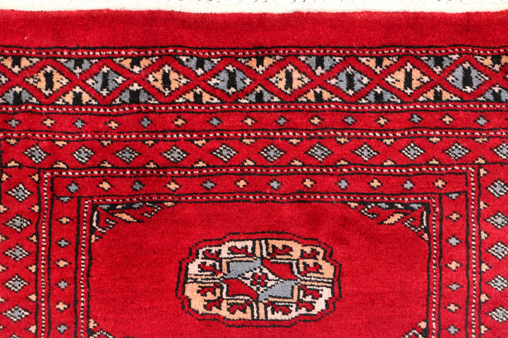 Red Bokhara 2' x 5' 11 - No. 46486 - ALRUG Rug Store