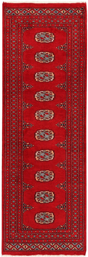 Red Bokhara 2' x 5' 11 - No. 46486 - ALRUG Rug Store