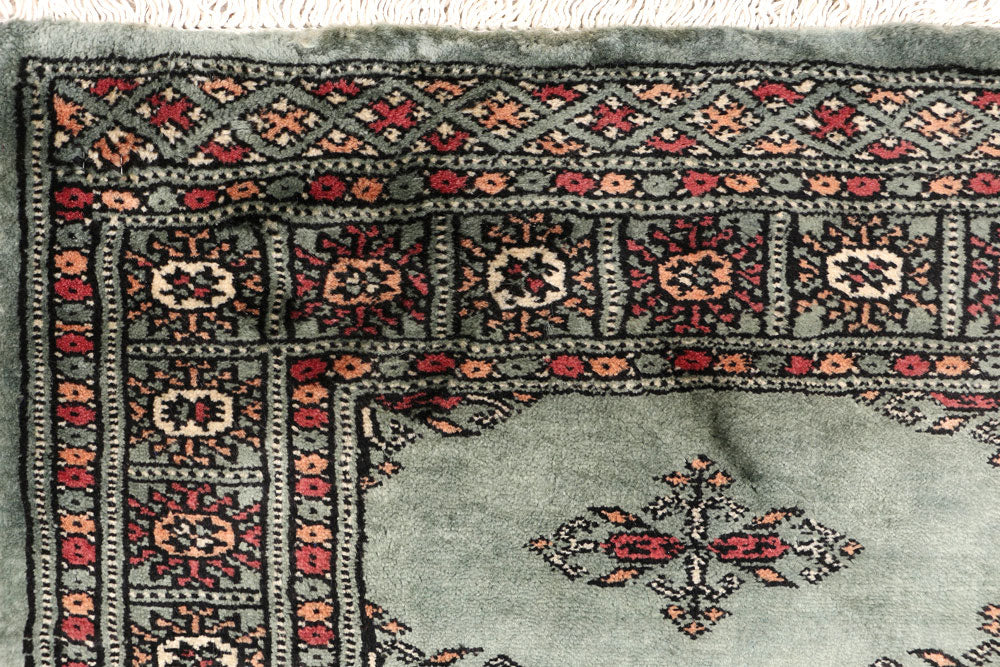 Dark Slate Grey Butterfly 2' 2 x 6' 1 - No. 46487 - ALRUG Rug Store