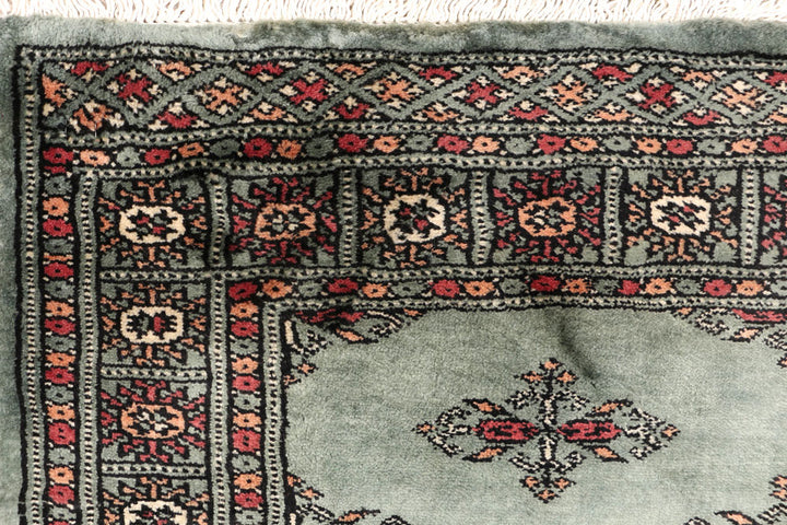 Dark Slate Grey Butterfly 2' 2 x 6' 1 - No. 46487 - ALRUG Rug Store