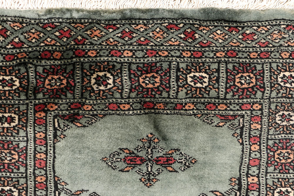 Dark Slate Grey Butterfly 2' 2 x 6' 1 - No. 46487 - ALRUG Rug Store