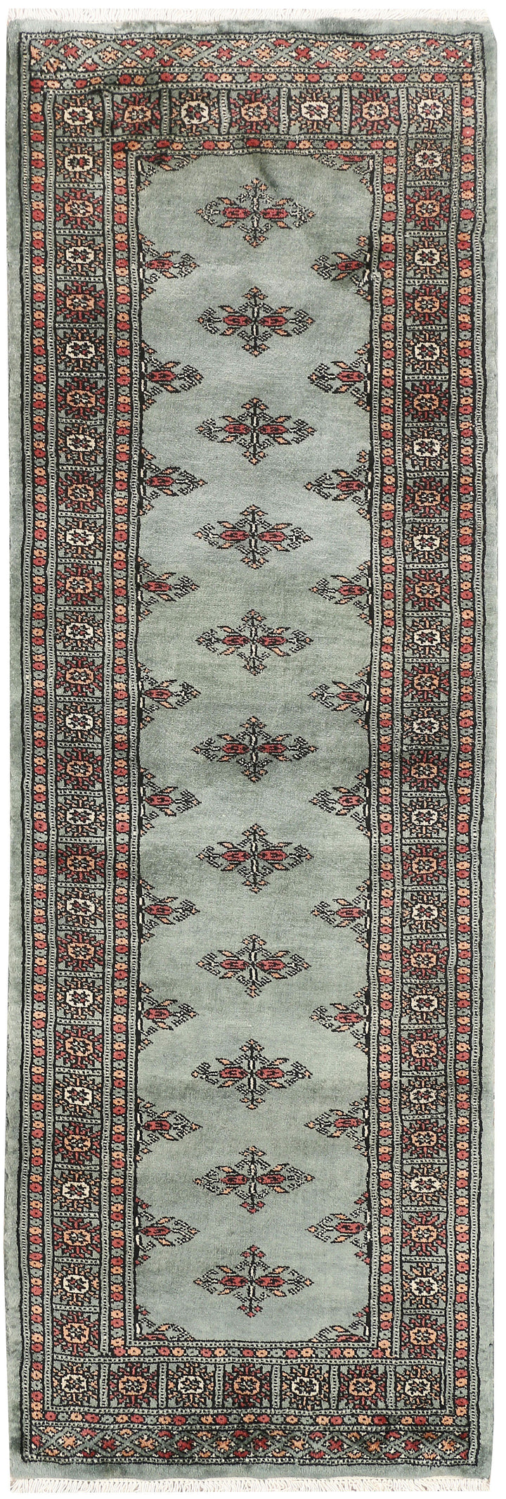 Dark Slate Grey Butterfly 2' 2 x 6' 1 - No. 46487 - ALRUG Rug Store