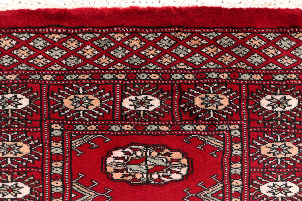 Dark Red Bokhara 2' 3 x 5' 9 - No. 46488 - ALRUG Rug Store