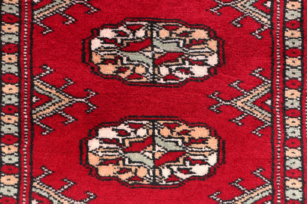 Dark Red Bokhara 2' 3 x 5' 9 - No. 46488 - ALRUG Rug Store