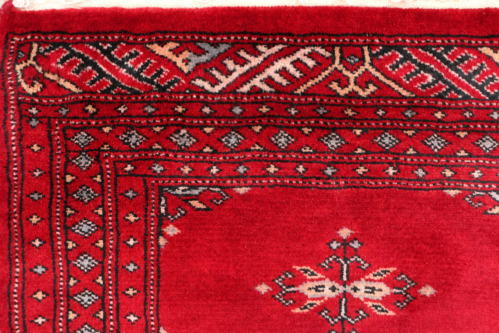 Dark Red Butterfly 2' x 6' 1 - No. 46490 - ALRUG Rug Store
