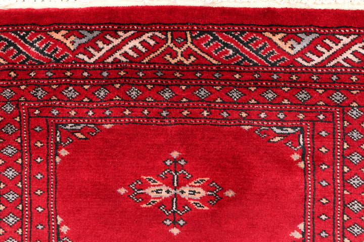 Dark Red Butterfly 2' x 6' 1 - No. 46490 - ALRUG Rug Store