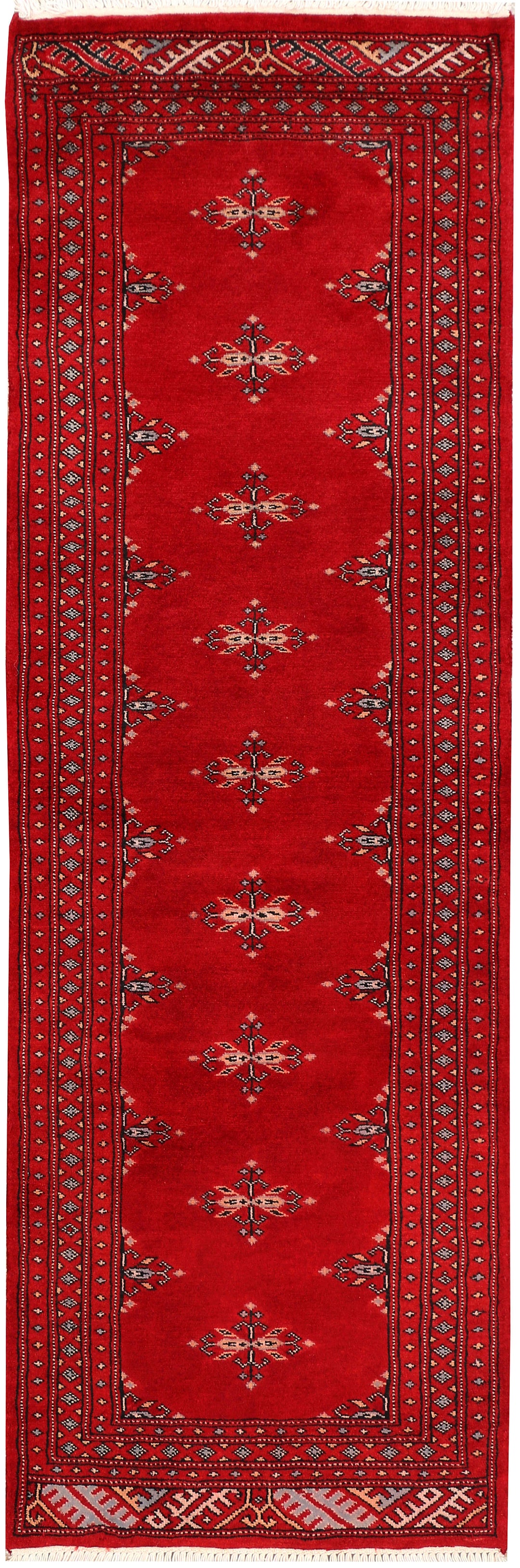 Dark Red Butterfly 2' x 6' 1 - No. 46490 - ALRUG Rug Store