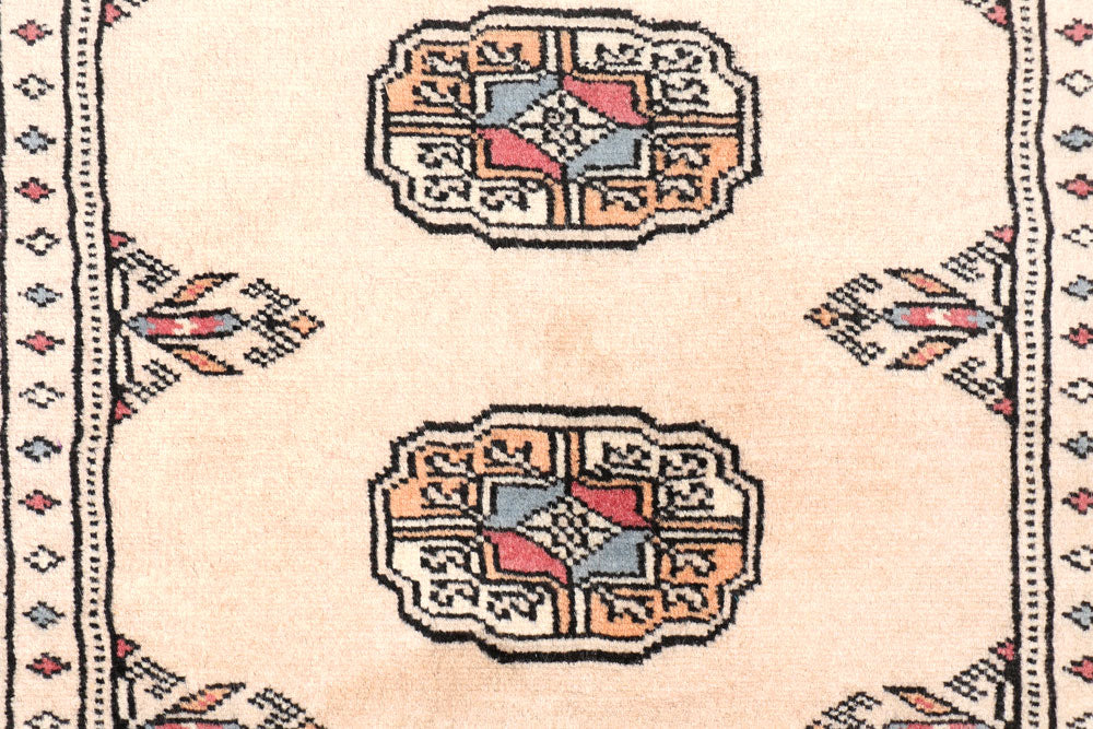 Tan Bokhara 2' 1 x 5' 9 - No. 46495 - ALRUG Rug Store