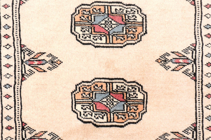 Tan Bokhara 2' 1 x 5' 9 - No. 46495 - ALRUG Rug Store