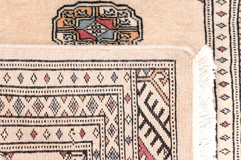 Tan Bokhara 2' 1 x 5' 9 - No. 46495 - ALRUG Rug Store