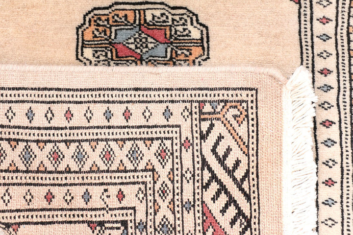 Tan Bokhara 2' 1 x 5' 9 - No. 46495 - ALRUG Rug Store