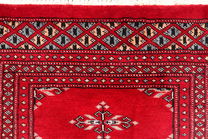 Dark Red Butterfly 2' 1 x 5' 9 - No. 46498 - ALRUG Rug Store