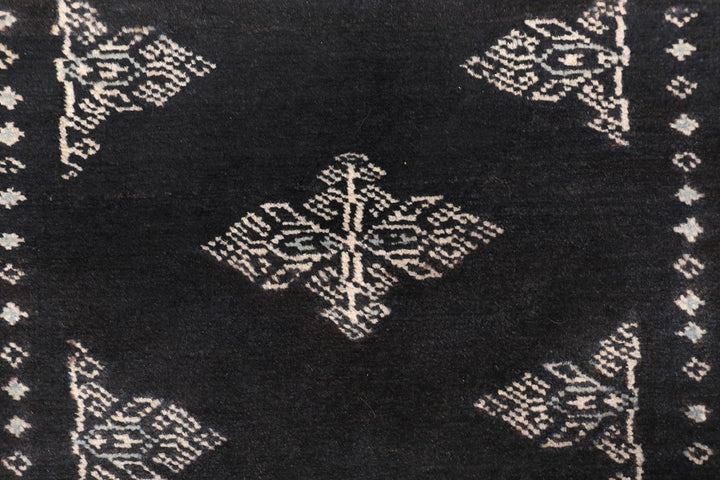 Black Butterfly 2' x 6' 1 - No. 46499 - ALRUG Rug Store