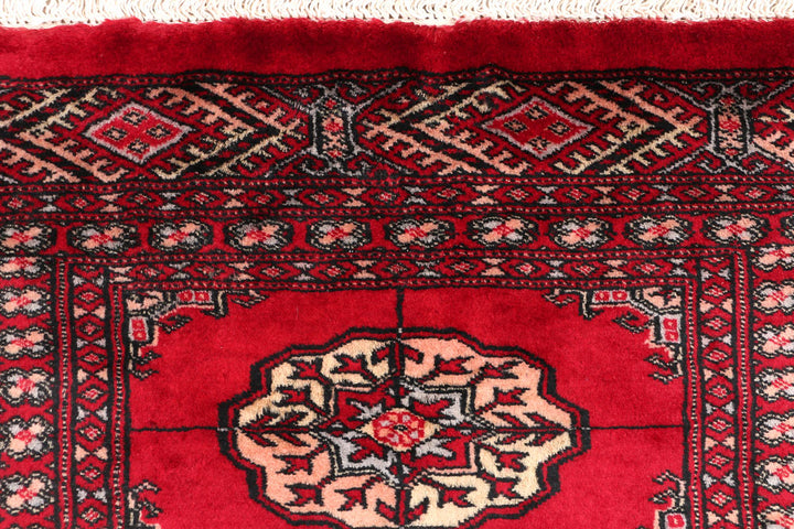 Red Bokhara 2' 2 x 6' 1 - No. 46503 - ALRUG Rug Store