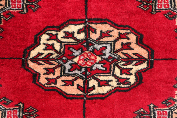 Red Bokhara 2' 2 x 6' 1 - No. 46503 - ALRUG Rug Store