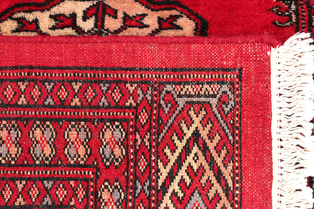 Red Bokhara 2' 2 x 6' 1 - No. 46503 - ALRUG Rug Store