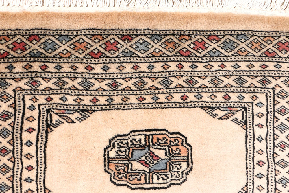 Tan Bokhara 2' 1 x 6' 5 - No. 46504 - ALRUG Rug Store